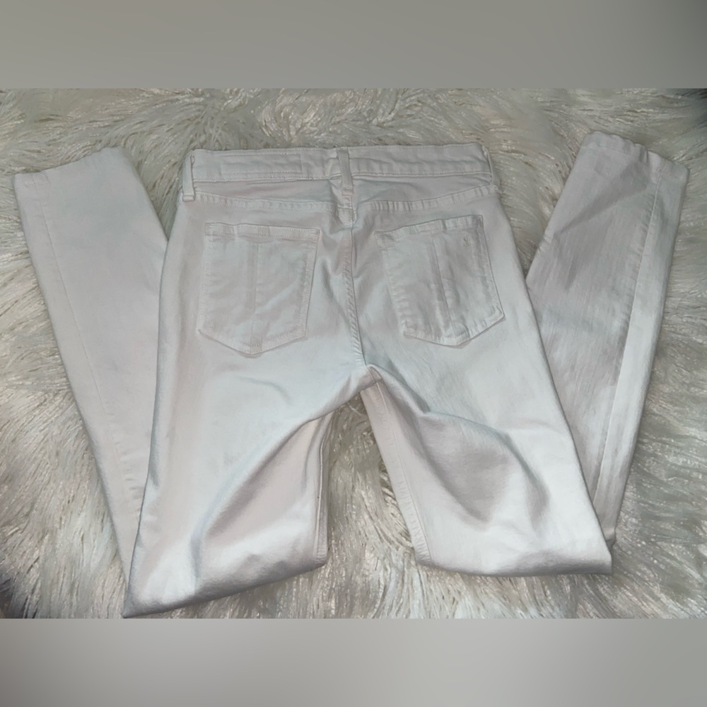 rag & bone Bright White Skinny Jeans - Picture 5 of 8